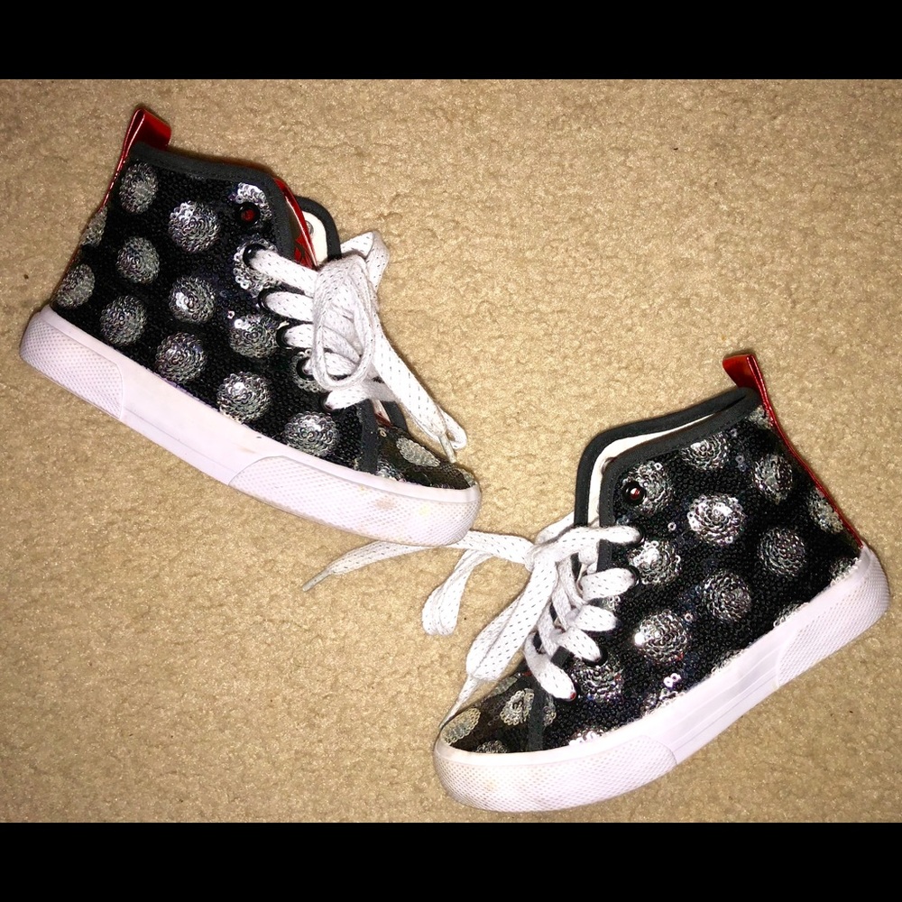 Disney Minnie Mouse Sequence High Top Sneakers
